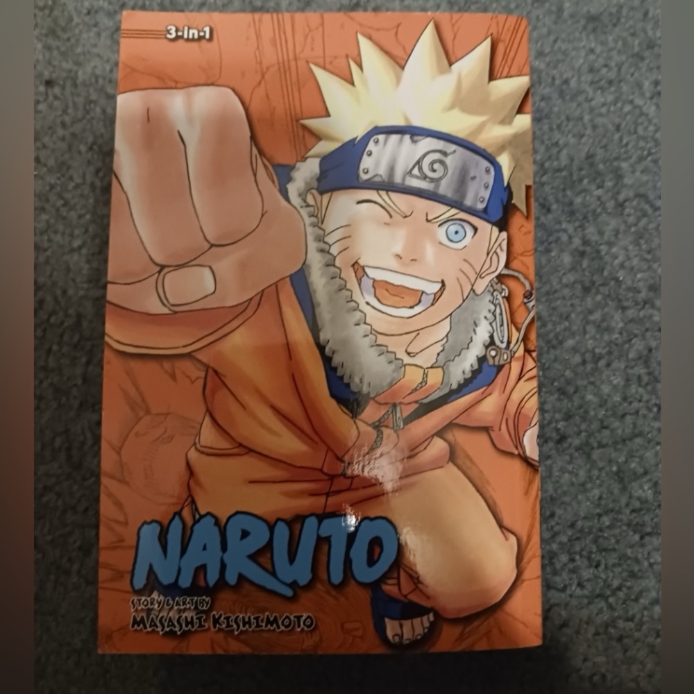 Naruto 3-in-1 Manga Volume